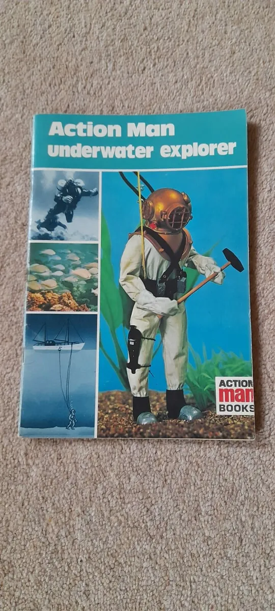 Vintage Action Man Underwater Explorer Book - Image 1
