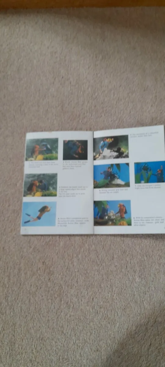 Vintage Action Man Underwater Explorer Book - Image 2