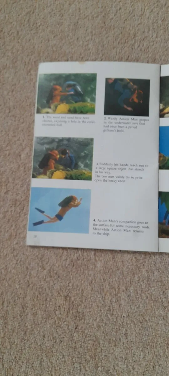 Vintage Action Man Underwater Explorer Book - Image 4