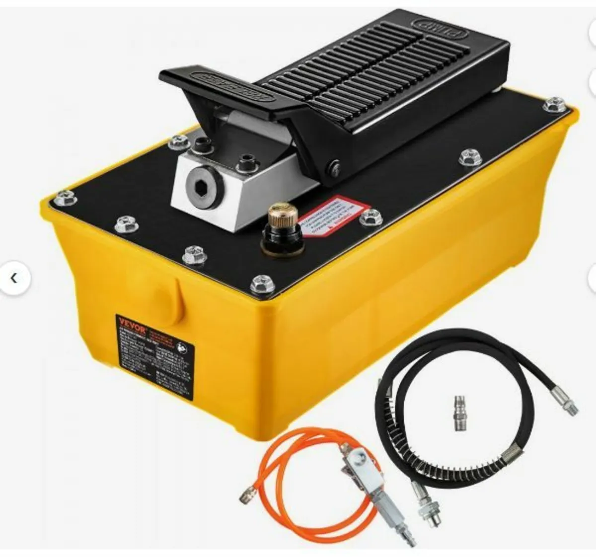 Air Hydraulic Pump, 10,000 PSI - Image 1