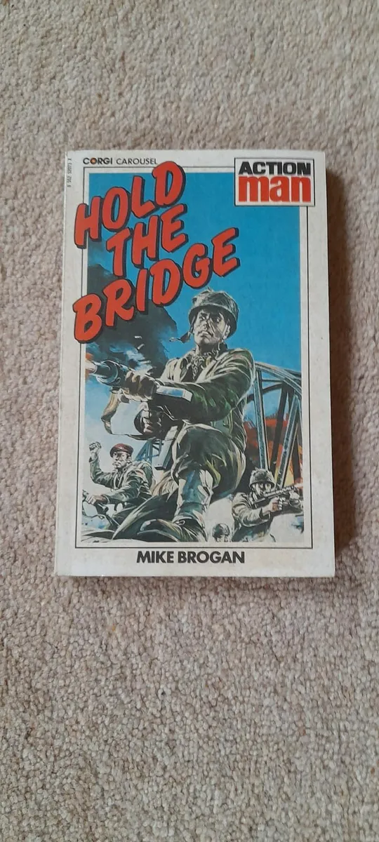 Vintage Action Man Book Hold tge Bridge - Image 1