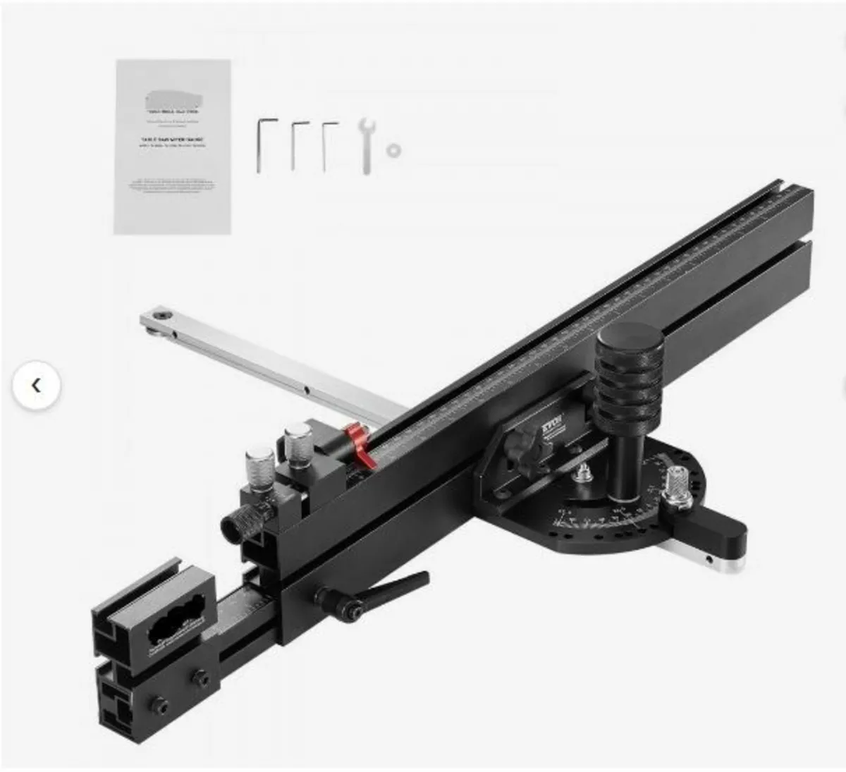 Precision Miter Gauge, Standard Slot 19 x 9.5 mm - Image 1