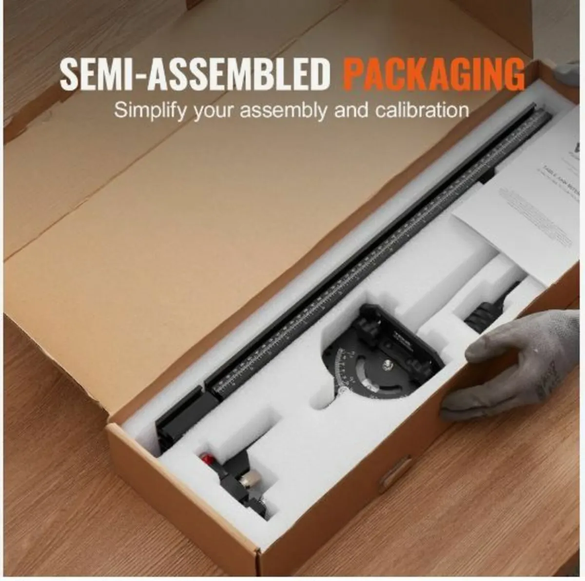 Precision Miter Gauge, Standard Slot 19 x 9.5 mm - Image 3