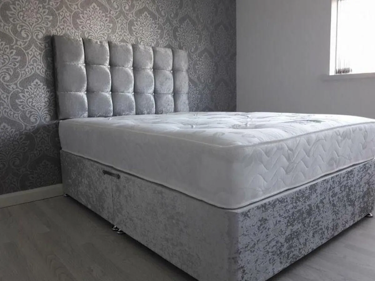 New divan beds with mattress - Image 1