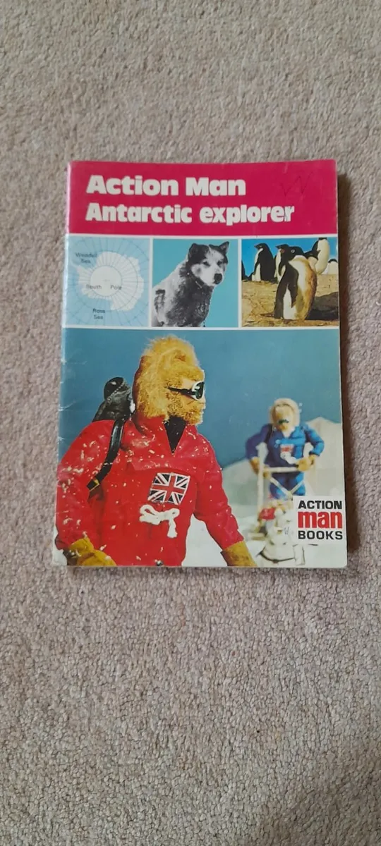 Vintage Action Man Artic Explorer Book - Image 1