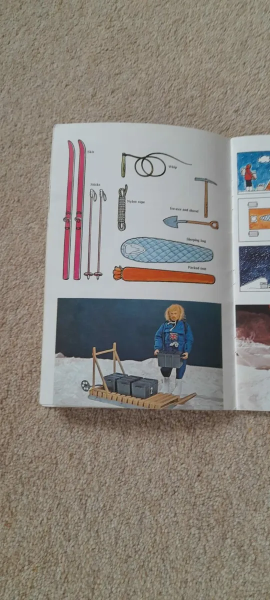 Vintage Action Man Artic Explorer Book - Image 2