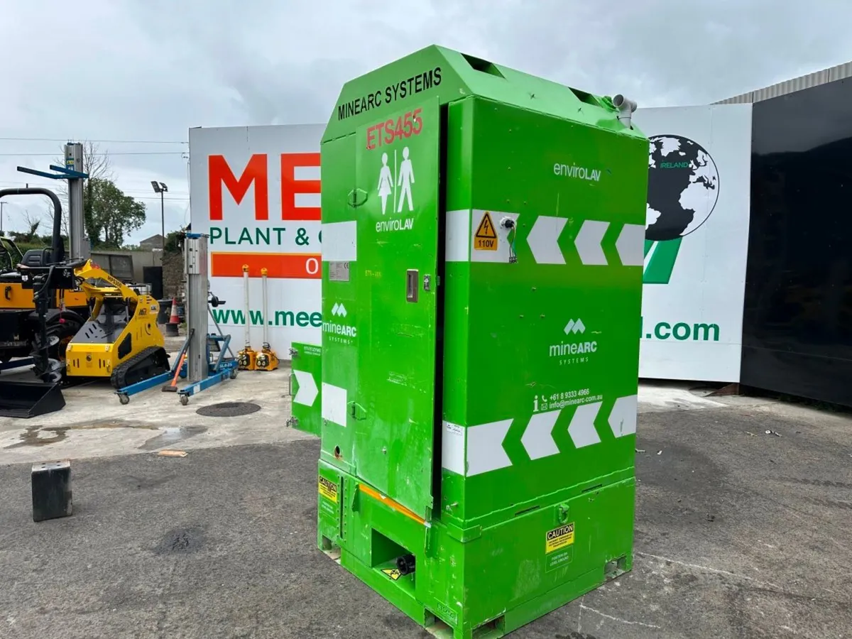 MINEARC  CONTAINED PORTABLE TOILET...ets455 - Image 2
