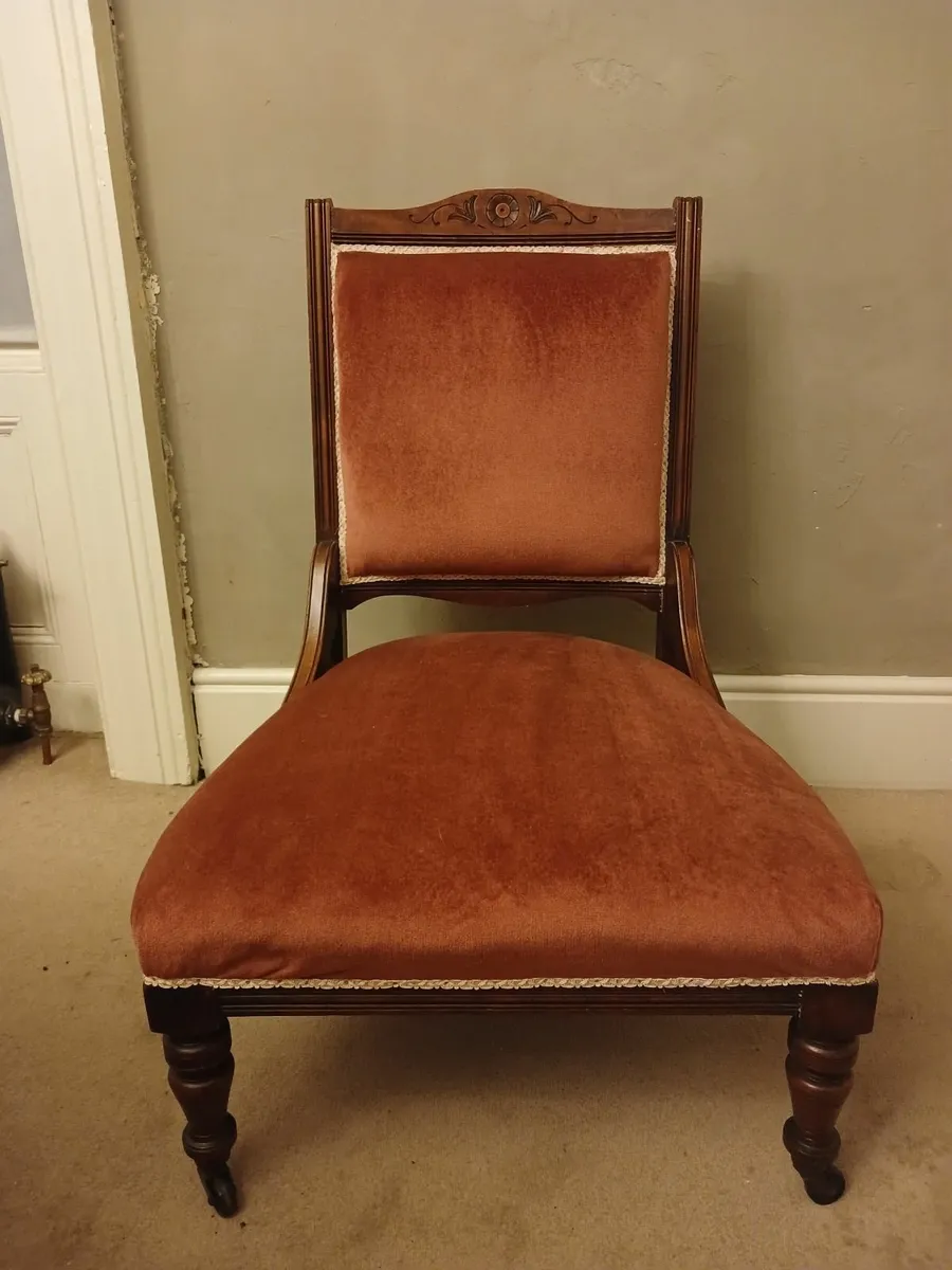 Upholstered Arm Chair - Image 2