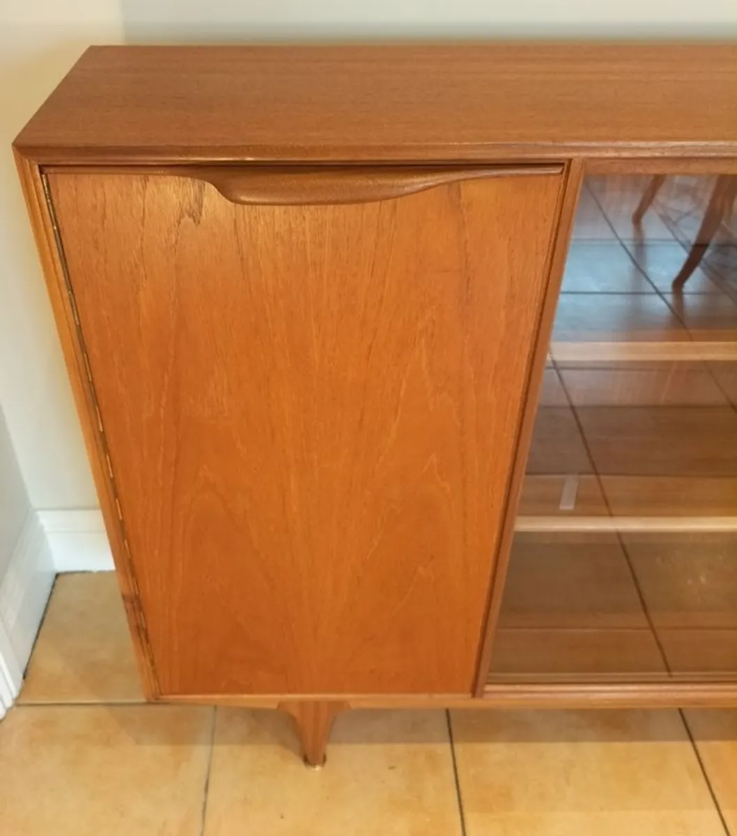 Mid Century Vintage Retro McIntosh Glazed Display Cabinet - Image 3