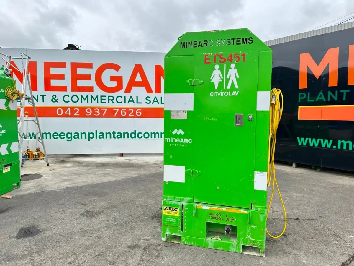 MINEARC  CONTAINED PORTABLE TOILET...ets451 - Image 1