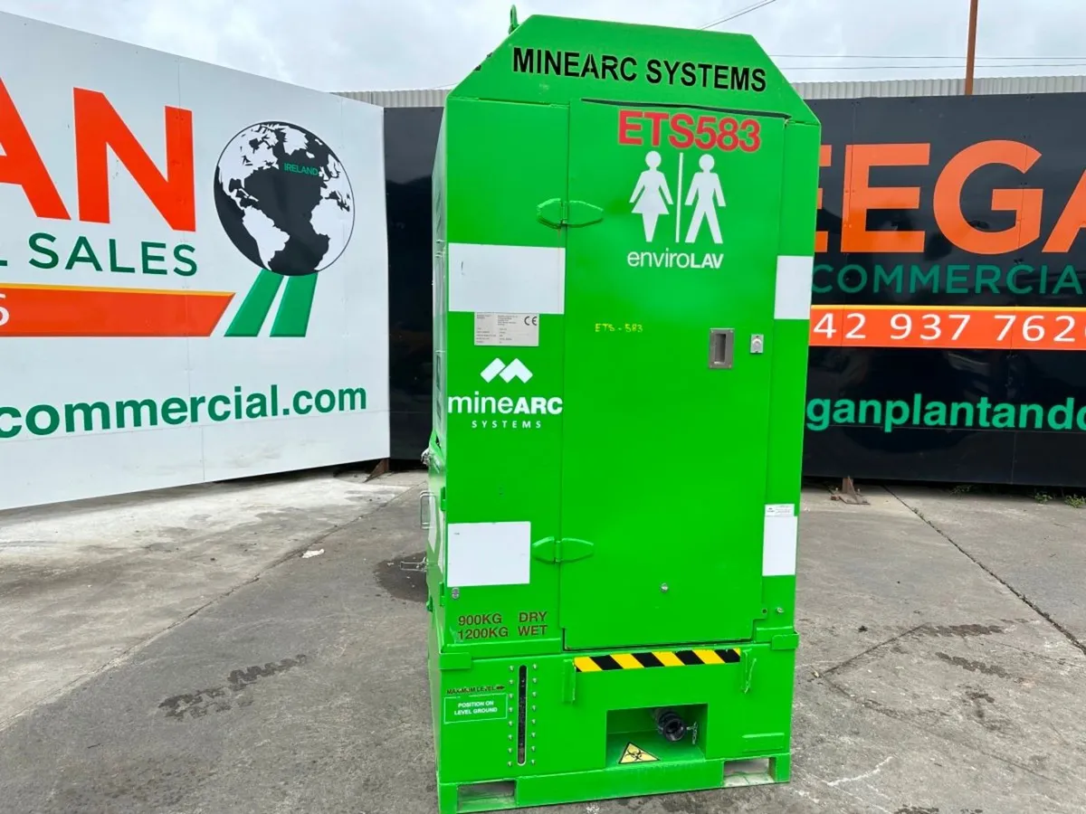 MINEARC  CONTAINED PORTABLE TOILET...ets583 - Image 2