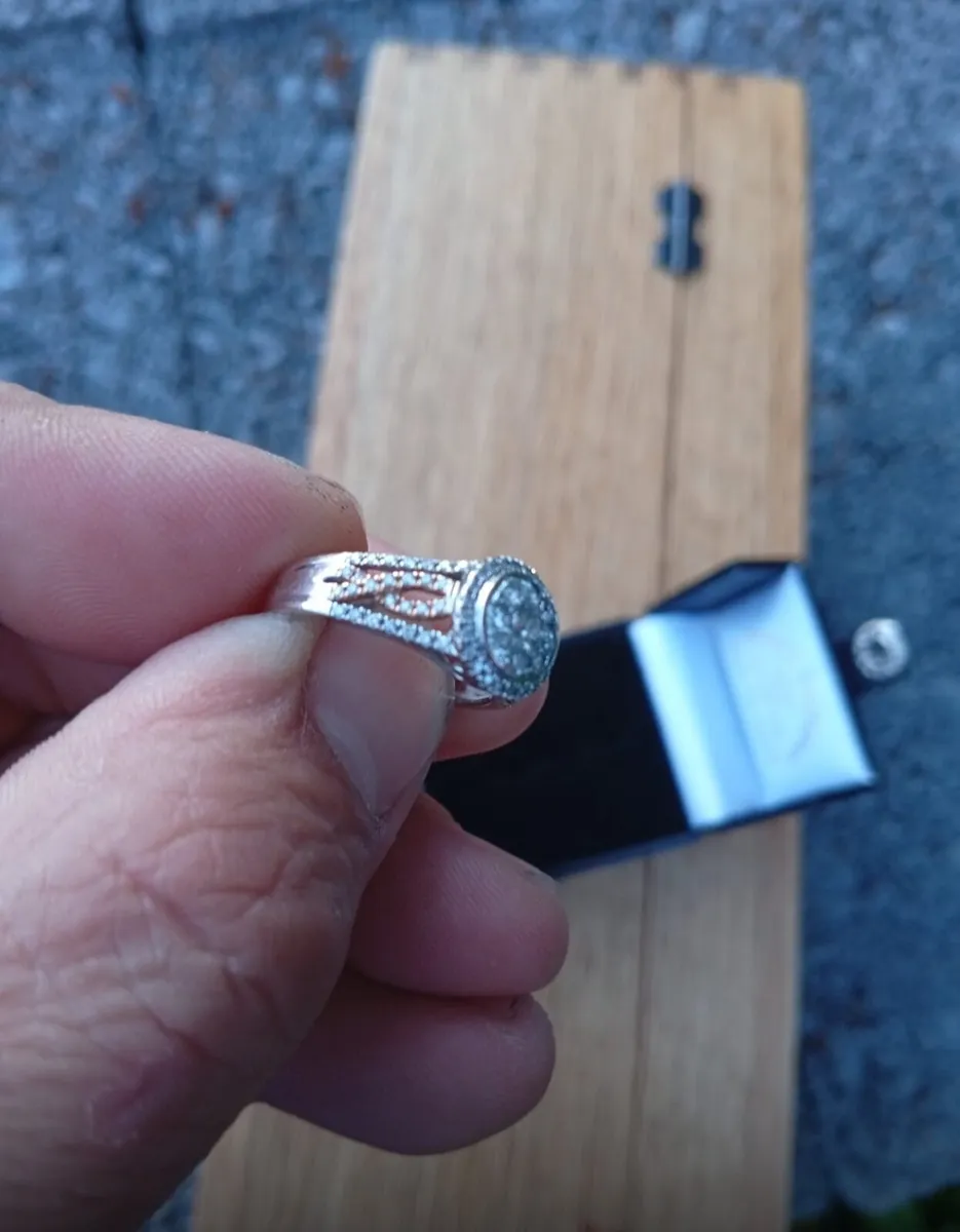 18 Carat Gold/Rose Gold Engagement Ring - Image 4