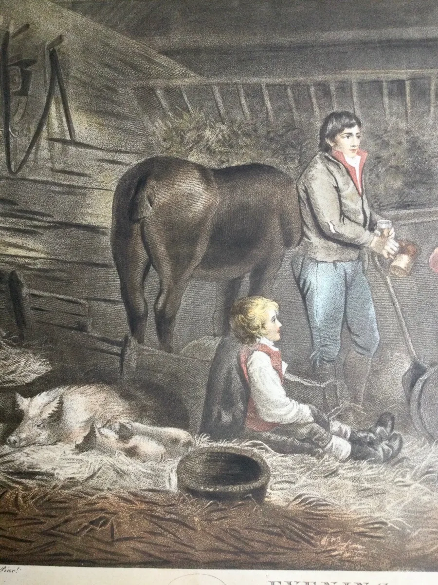 200 Years Old Antique Print - Image 4