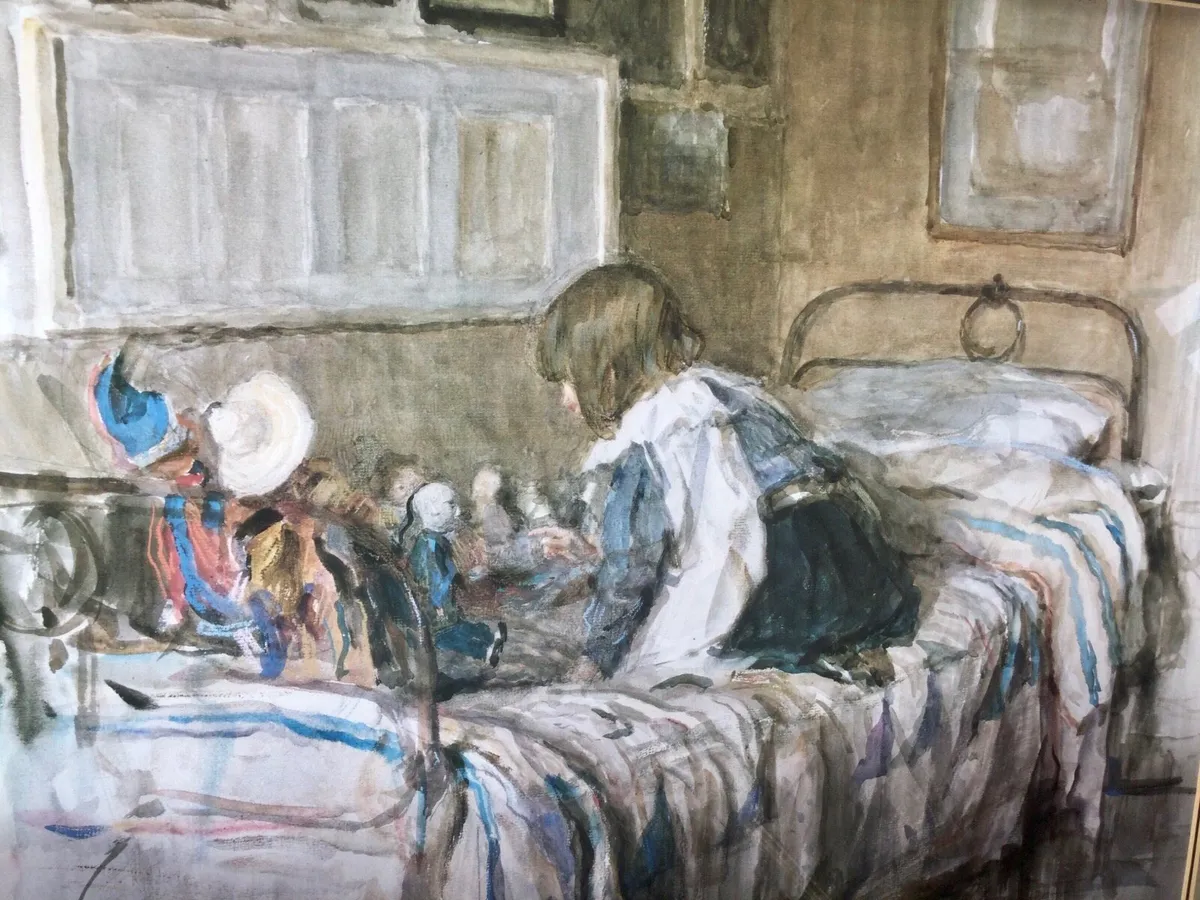 Framed Print “The Dolls School” - Image 2