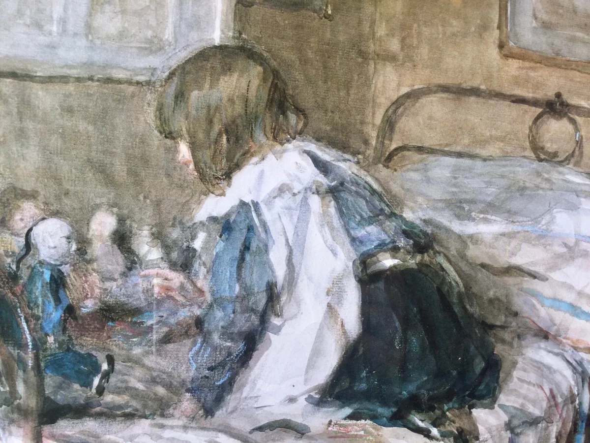 Framed Print “The Dolls School” - Image 4