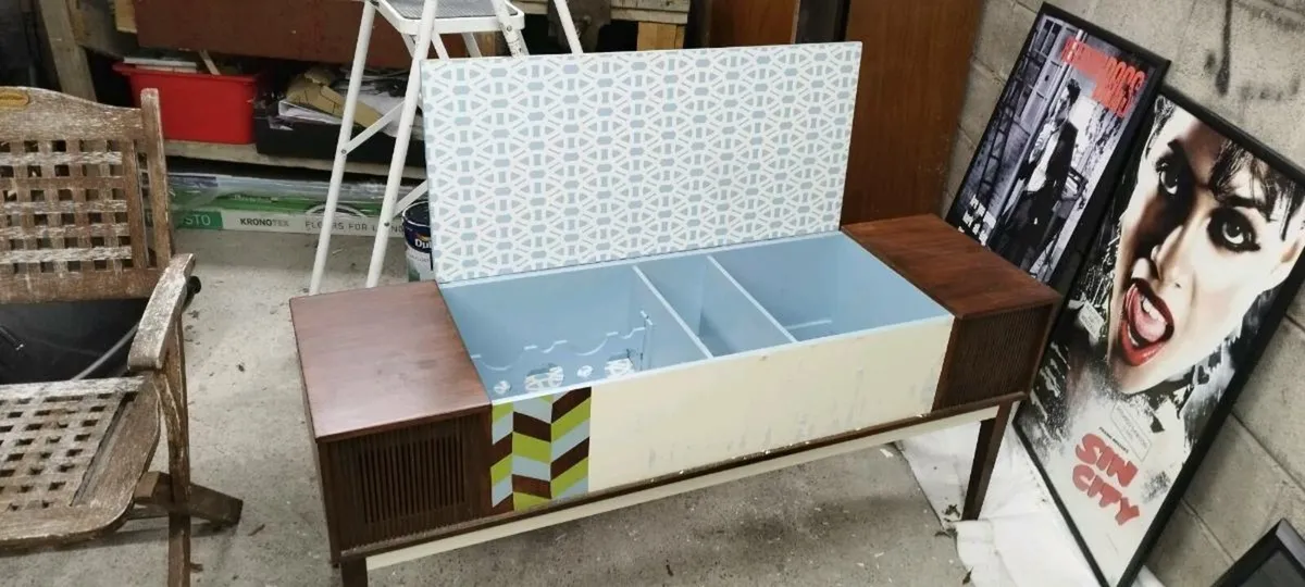 Upcycled drinks cabinet - Image 1