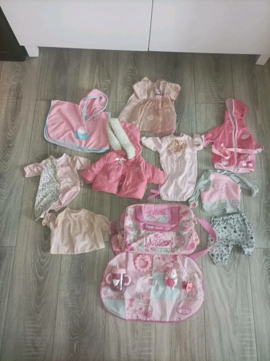 Baby Annabelle clothes and change bag - Image 2