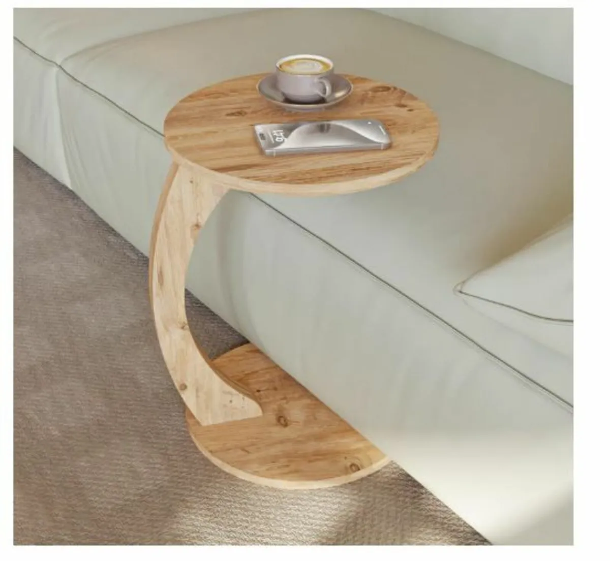 Coffee Table with Wheels - Image 1