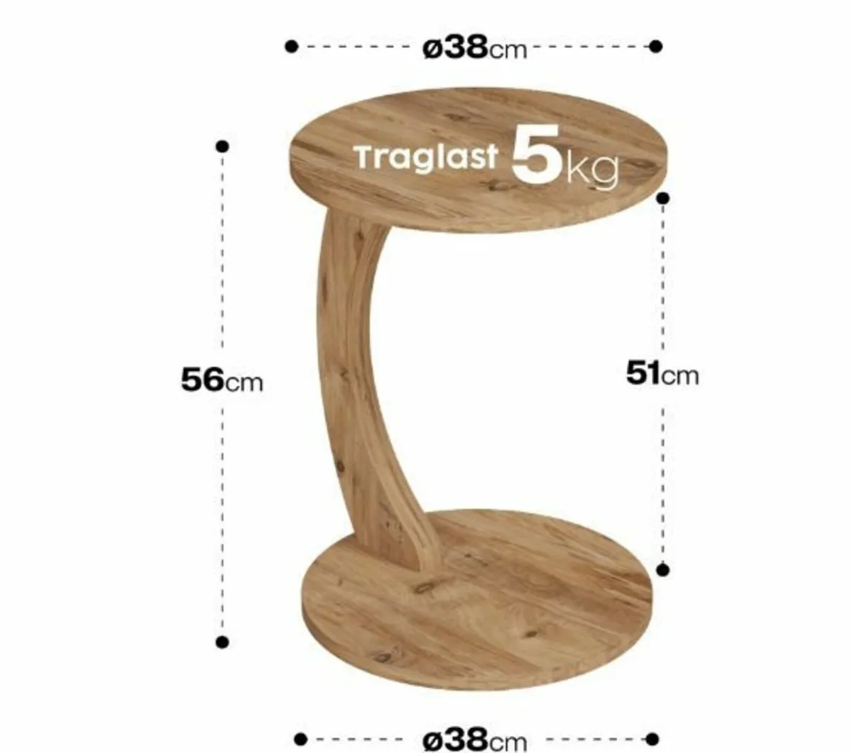 Coffee Table with Wheels - Image 2