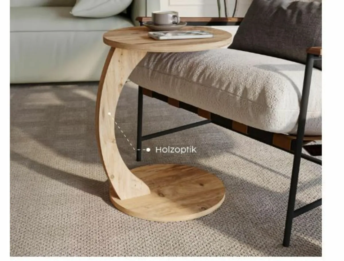 Coffee Table with Wheels - Image 3