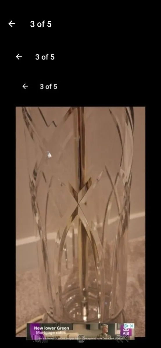 Crystal lamp - Image 1