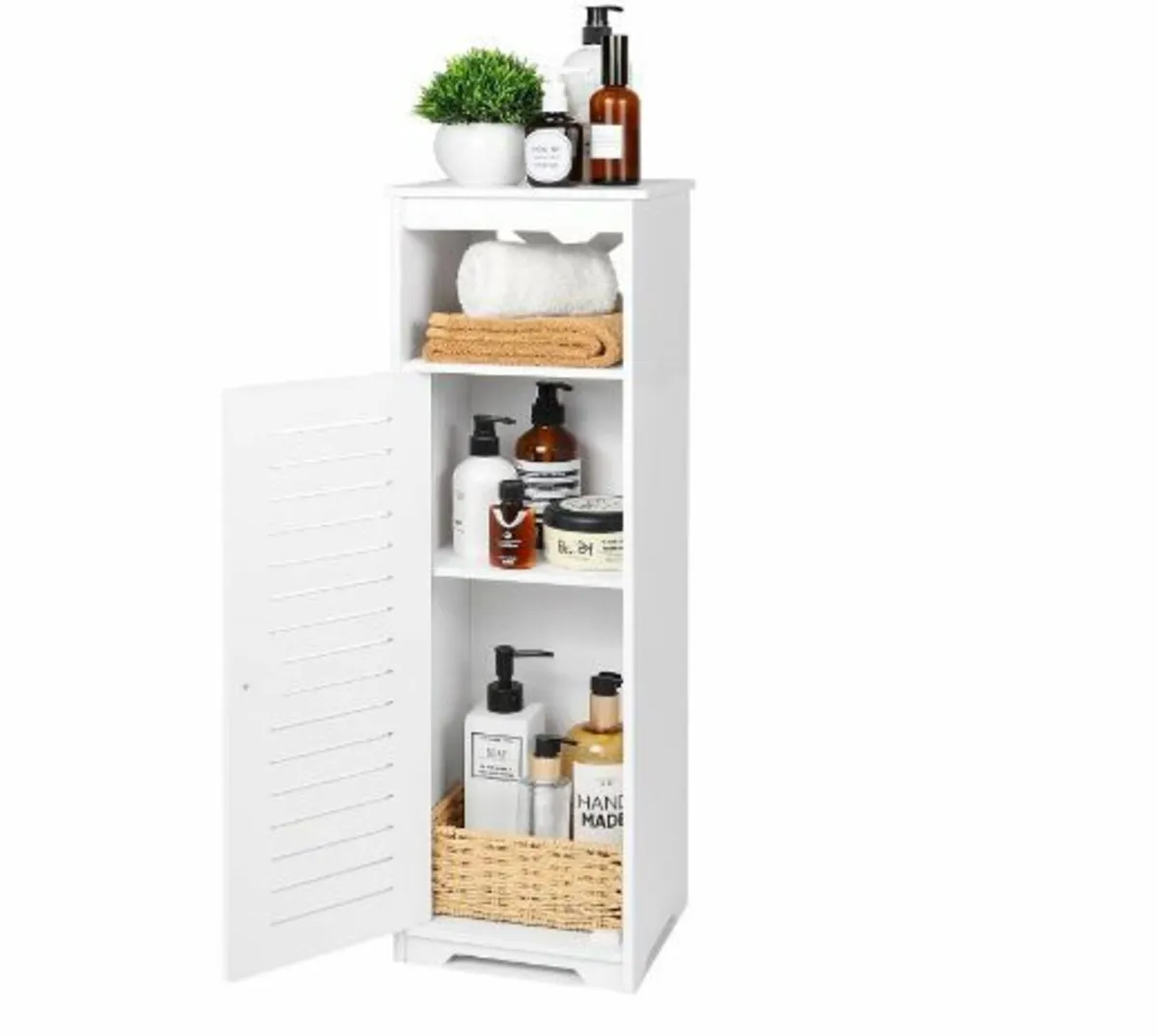Bathroom Floor Storage Cabinet - Image 4