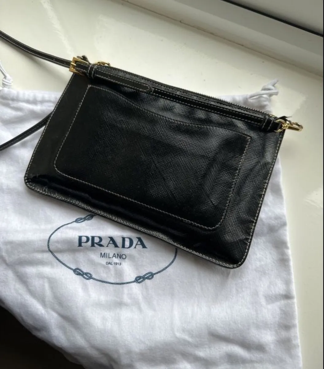 Authentic Leather Prada Bag - Image 2