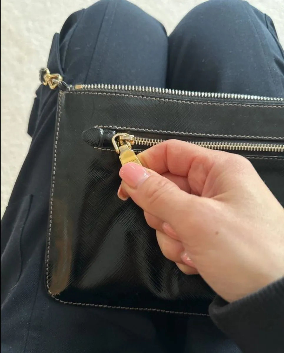 Authentic Leather Prada Bag - Image 4