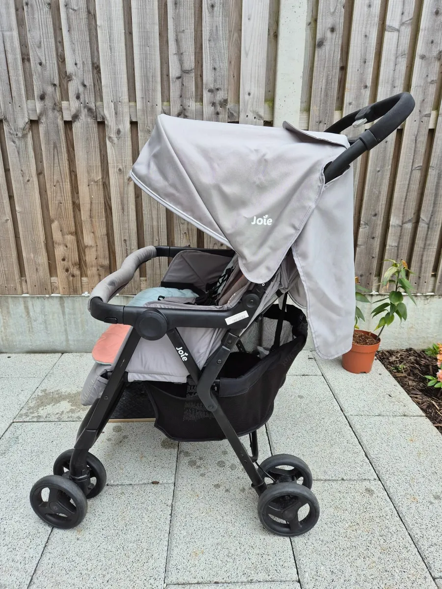 Joie Aire Twin Stroller Nectar and Mineral - Image 3