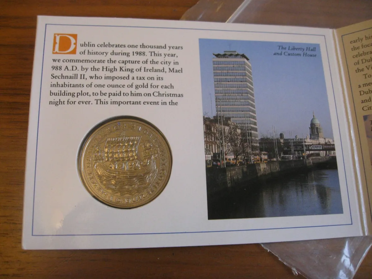 Dublin City Millennium Medallion - Image 2