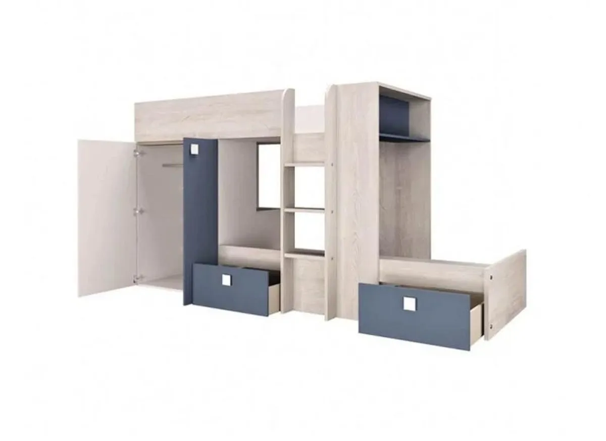 Bunk bed with mattresses included - Image 1