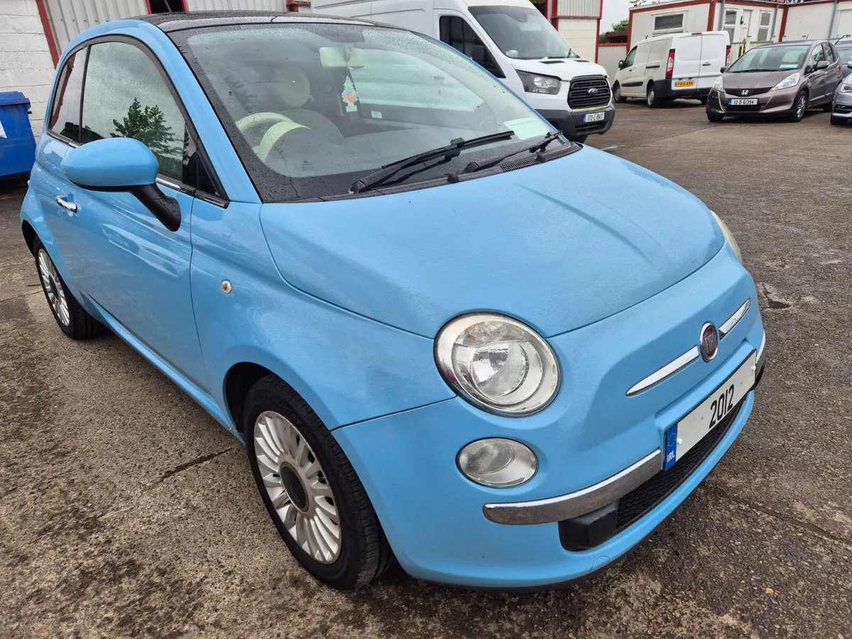 /// 2012 FIAT 500// RARE COLOUR/// PANROOF /// - Image 3