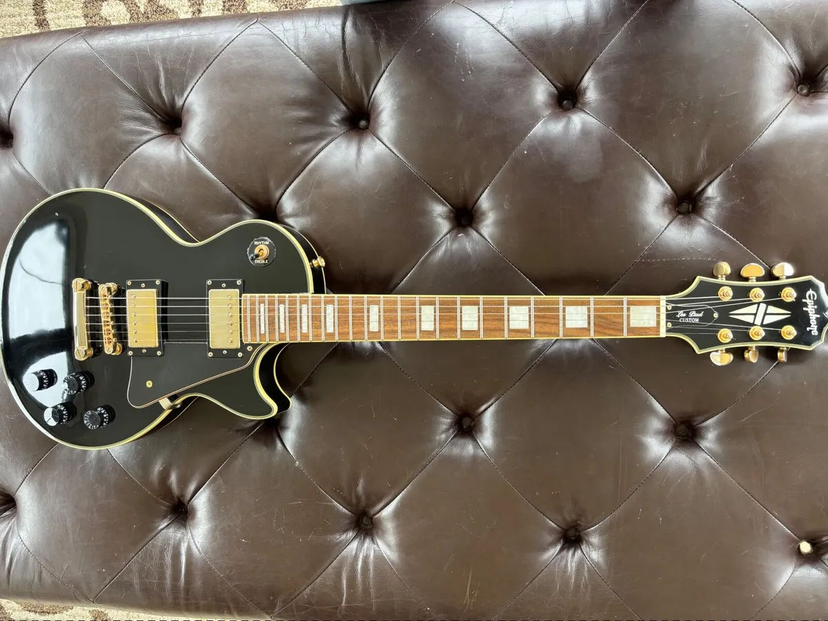 Electric Guitar - Epiphone Les Paul Custom - Image 3