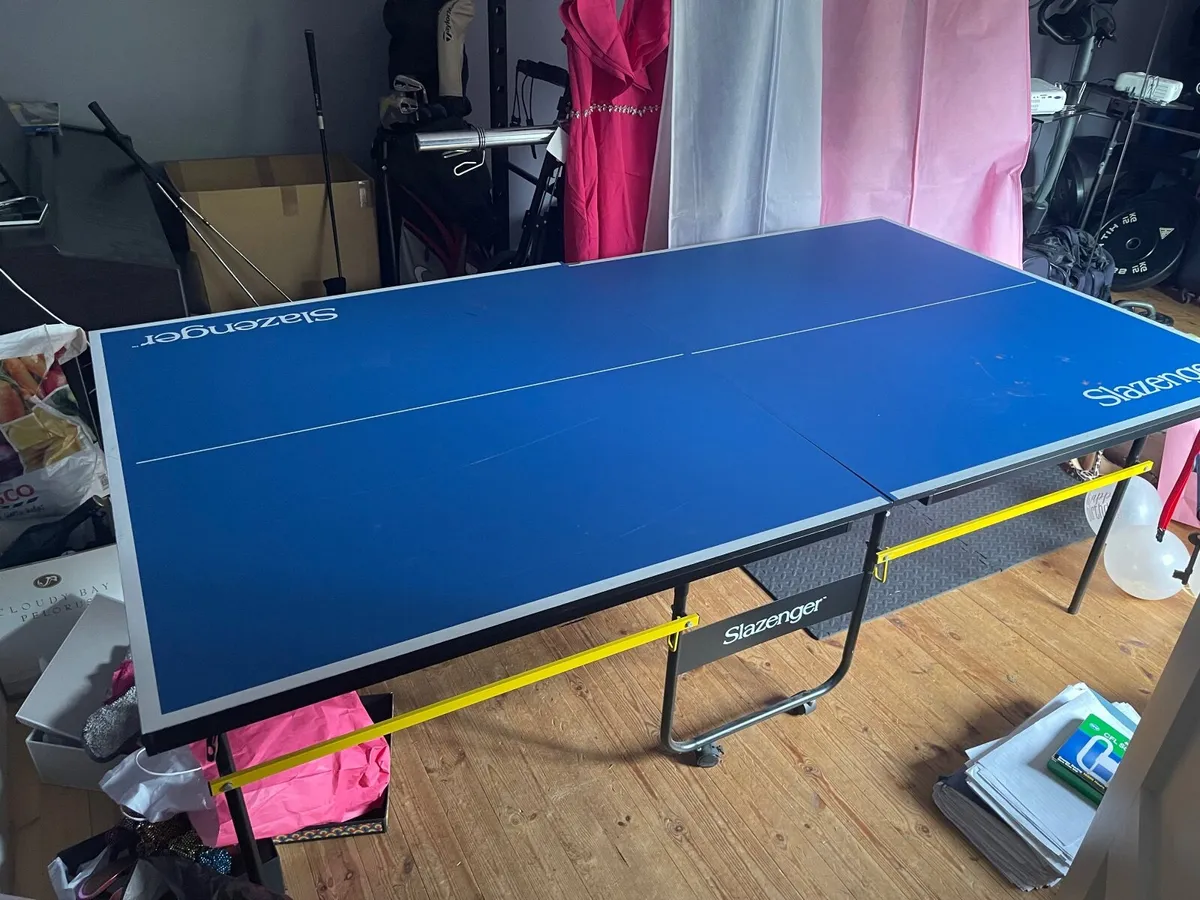 Table tennis table ,folding and wheeled - Image 3