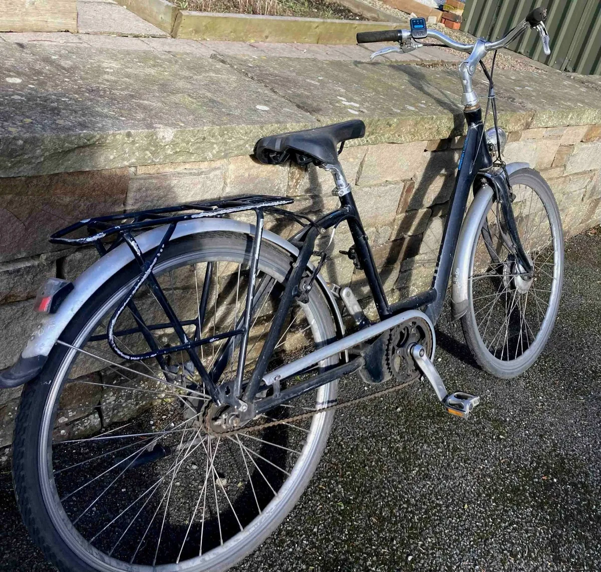 High Nelly style black bike - Image 1