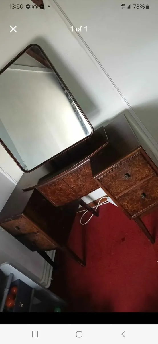 Old style dressing table