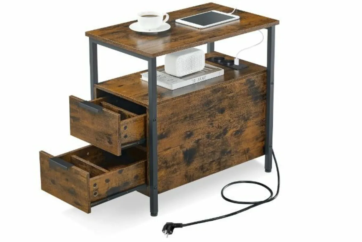 Side Table, Bedside Table - Image 1