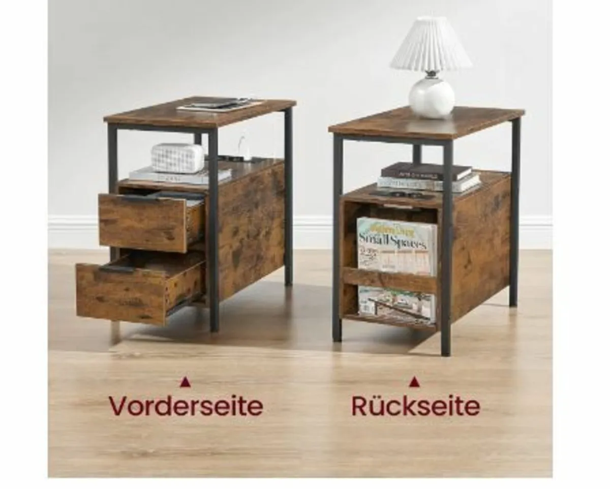 Side Table, Bedside Table - Image 2