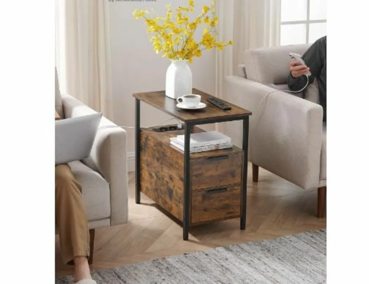 Side Table, Bedside Table - Image 3