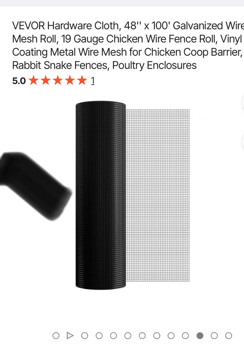 Galvanized Mesh Roll - Image 2