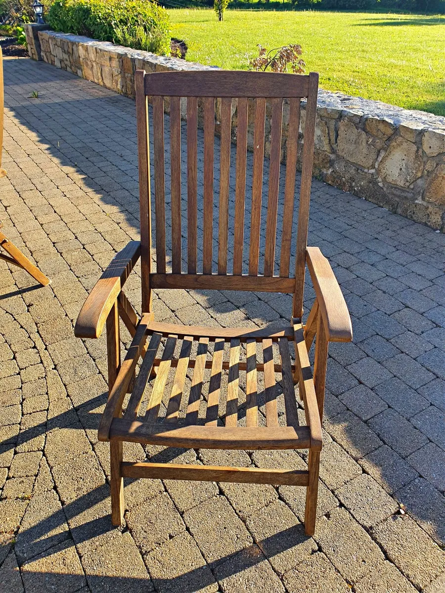 Garden Furniture Set –Table + 6 Reclining Chairs - Image 3