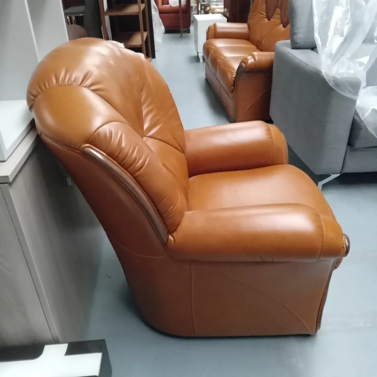Cristina Sofa Set 3+1+1 FULL LEATHER - Image 4