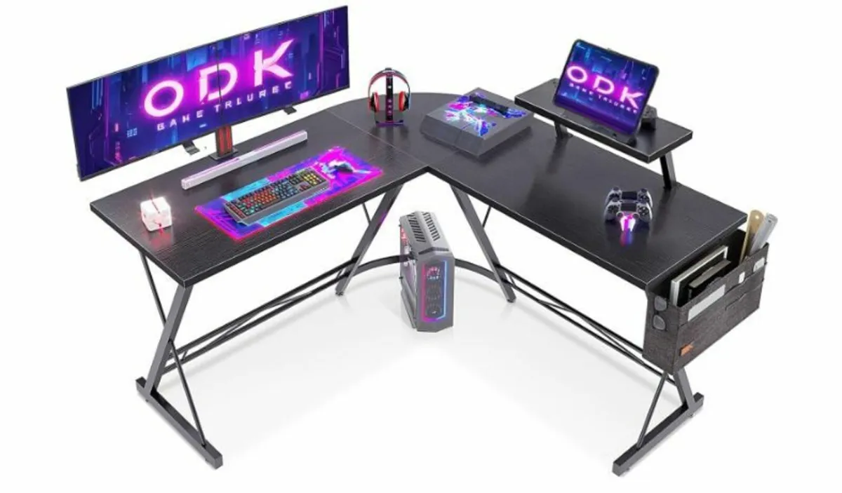 Gaming Table, Gaming Desk Corner - Image 1