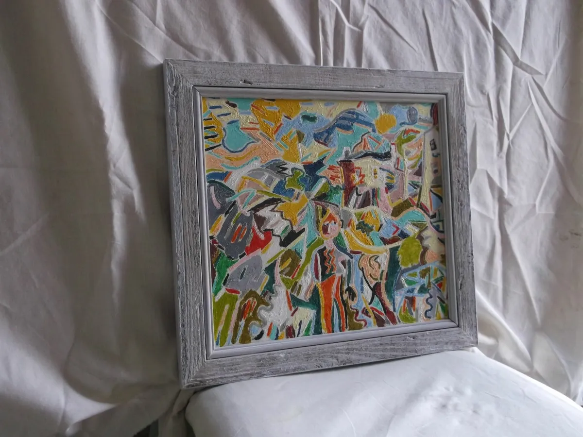 art small oil painting - Image 3