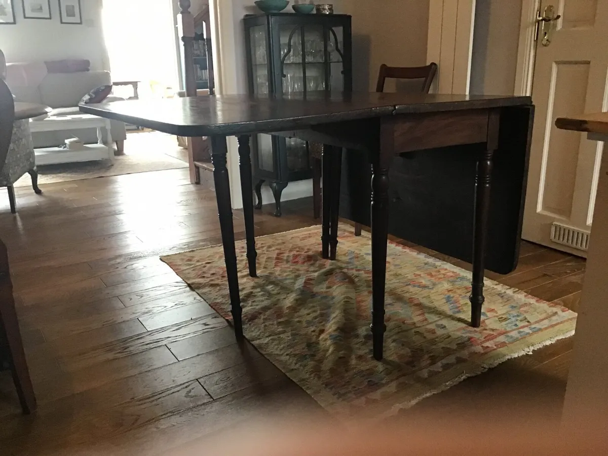 Antique mahogany table - Image 3