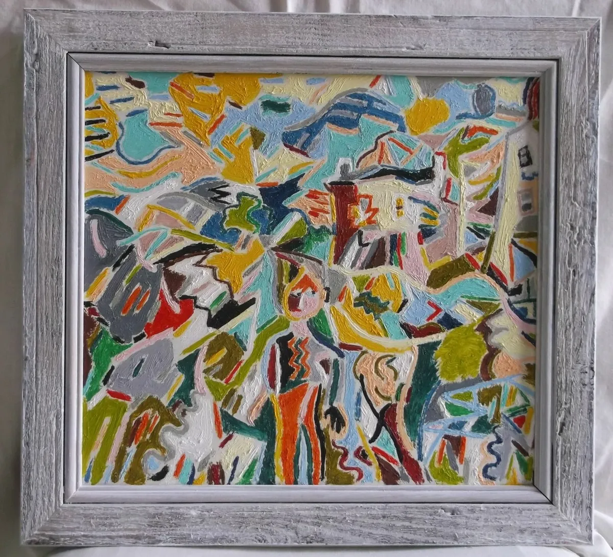 art small oil painting - Image 1