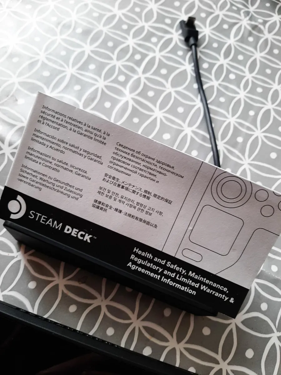 Steam deck  512GB oled black - Image 3
