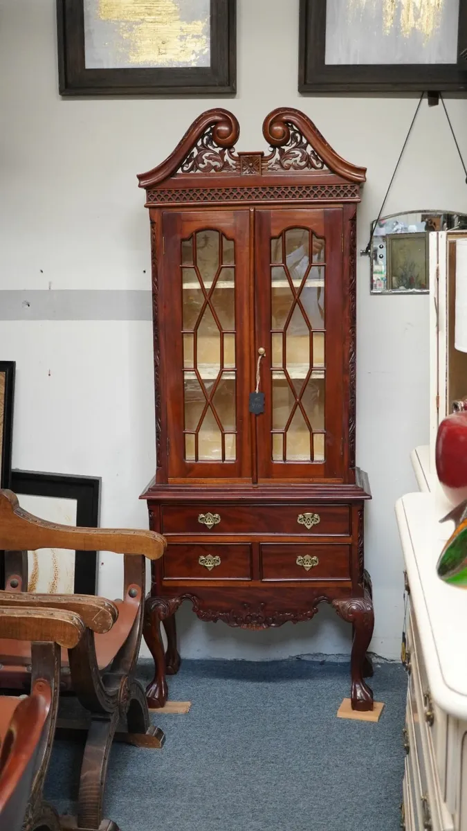 Display Cabinet with Glazed Doors - Image 1
