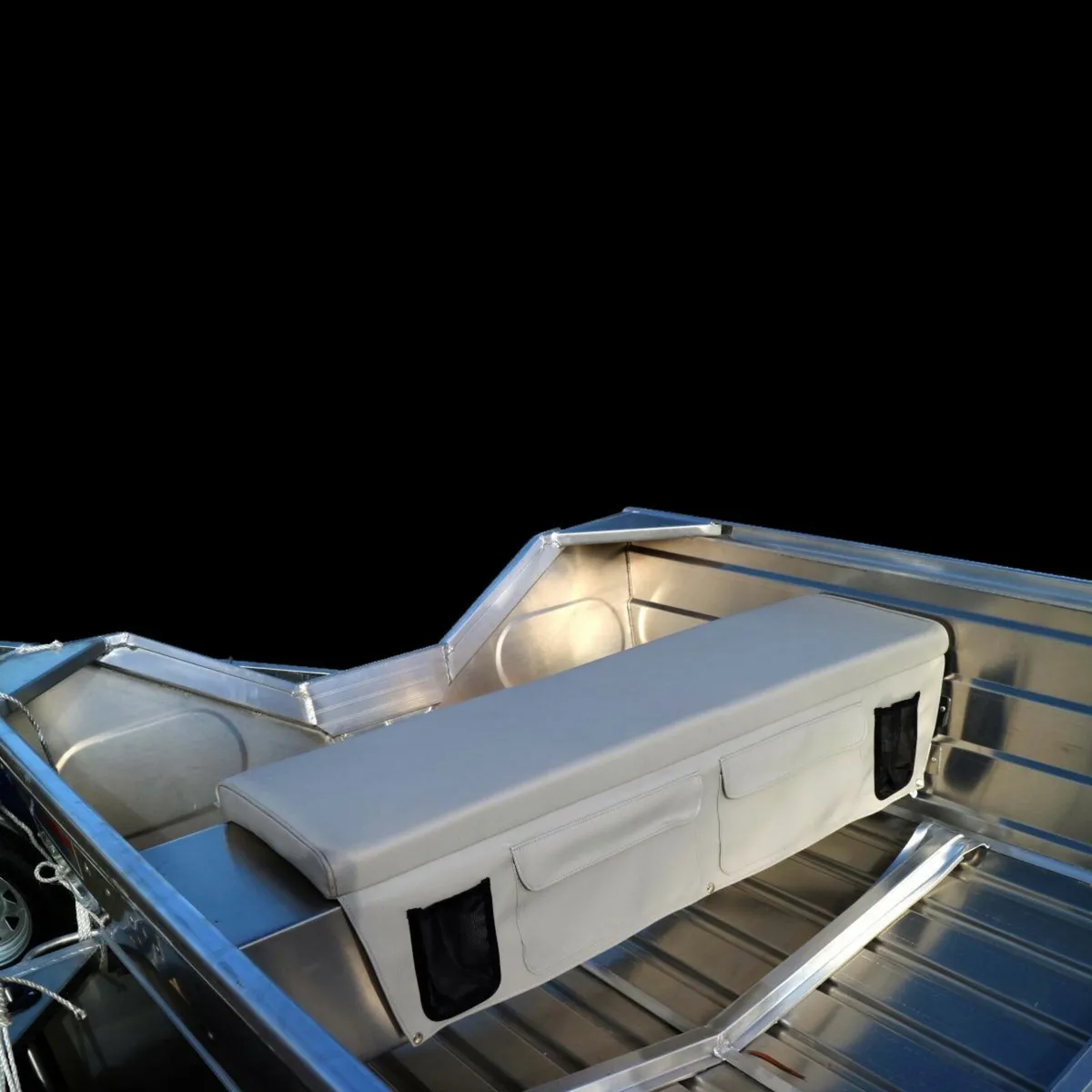 Boat Bench Cushions with Side Pockets – Marine-Gra - Image 3