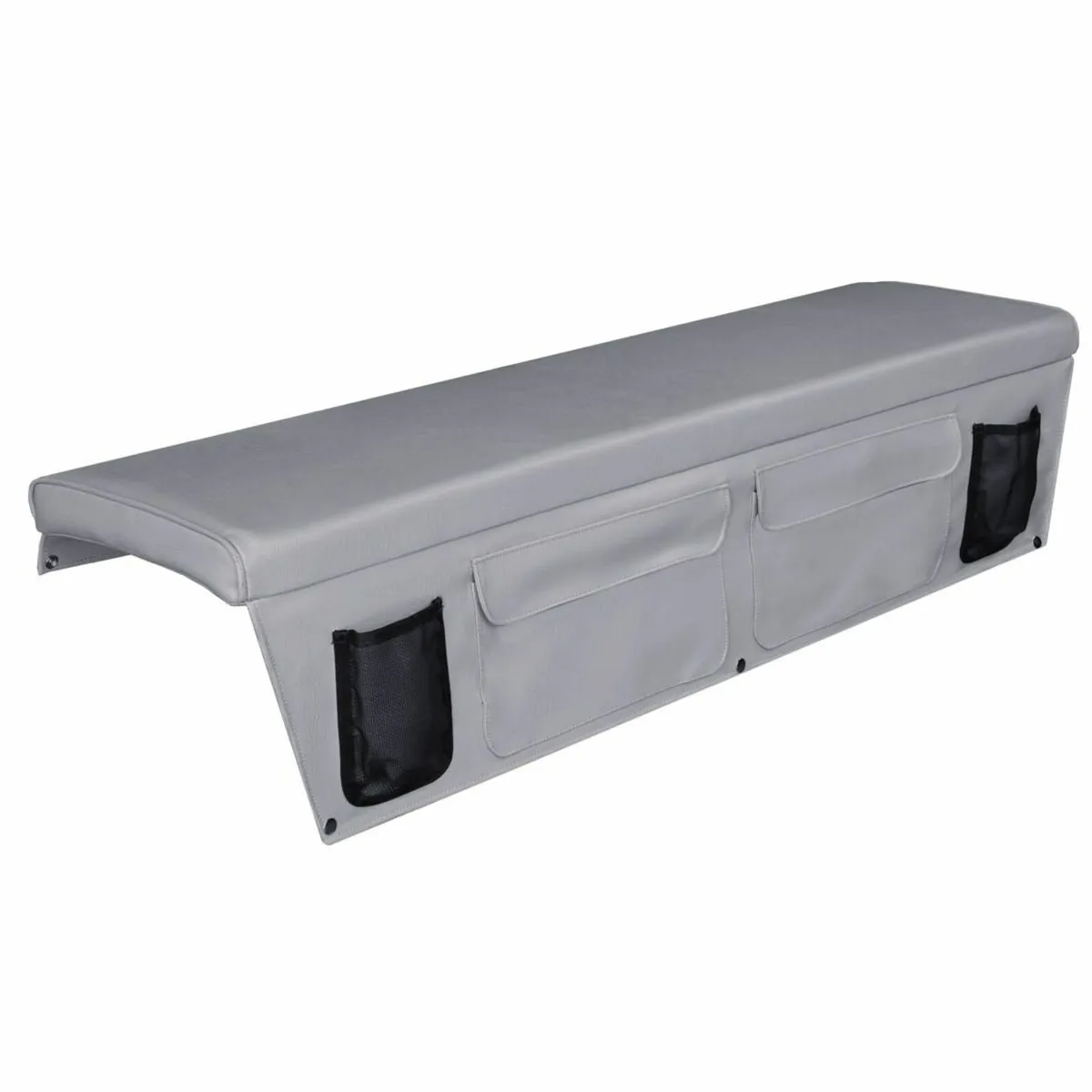 Boat Bench Cushions with Side Pockets – Marine-Gra - Image 1